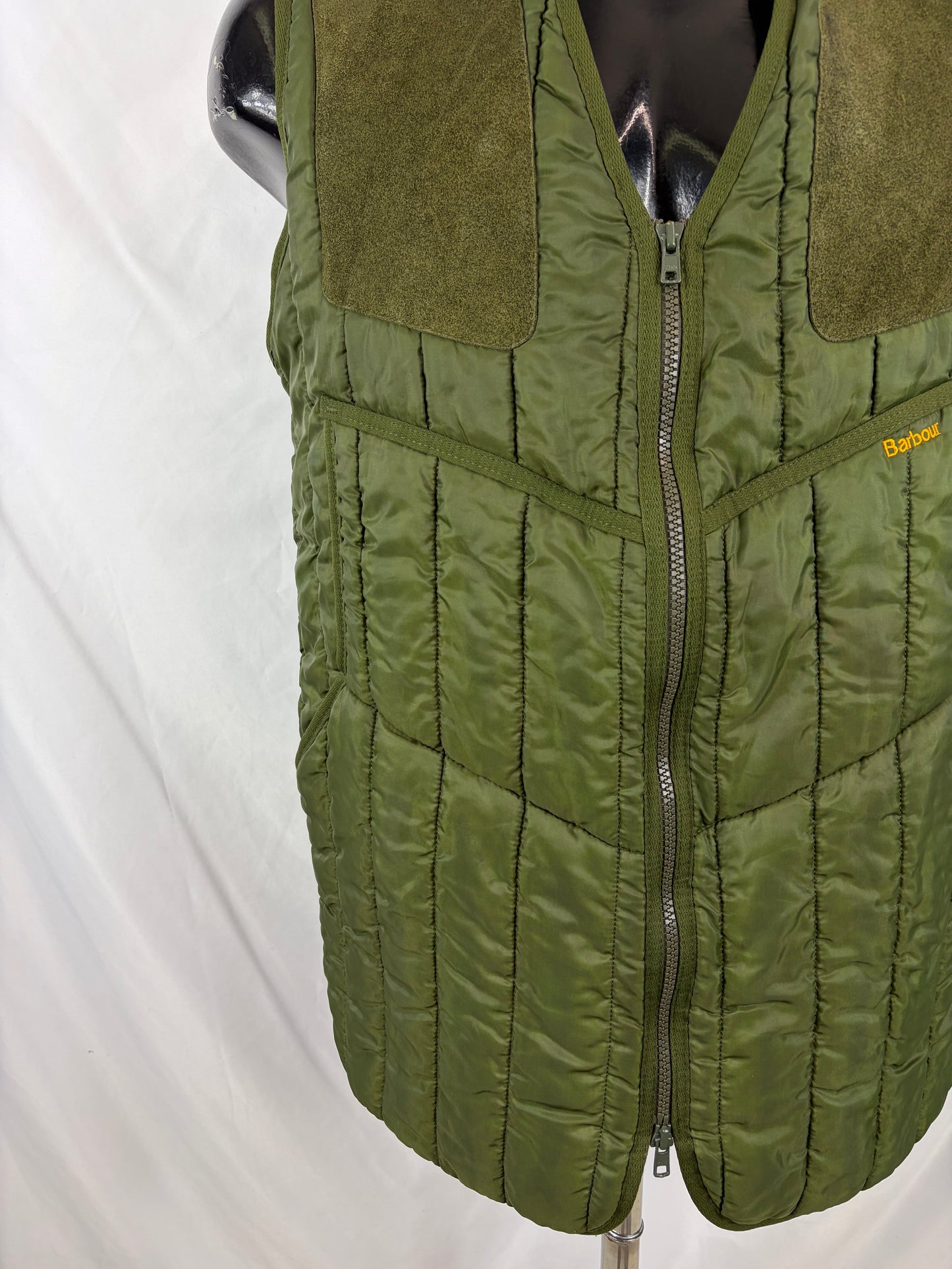 Gilet Barbour Uomo Verde da caccia Medium Man Green Pennine Shooting Waistcoat size M
