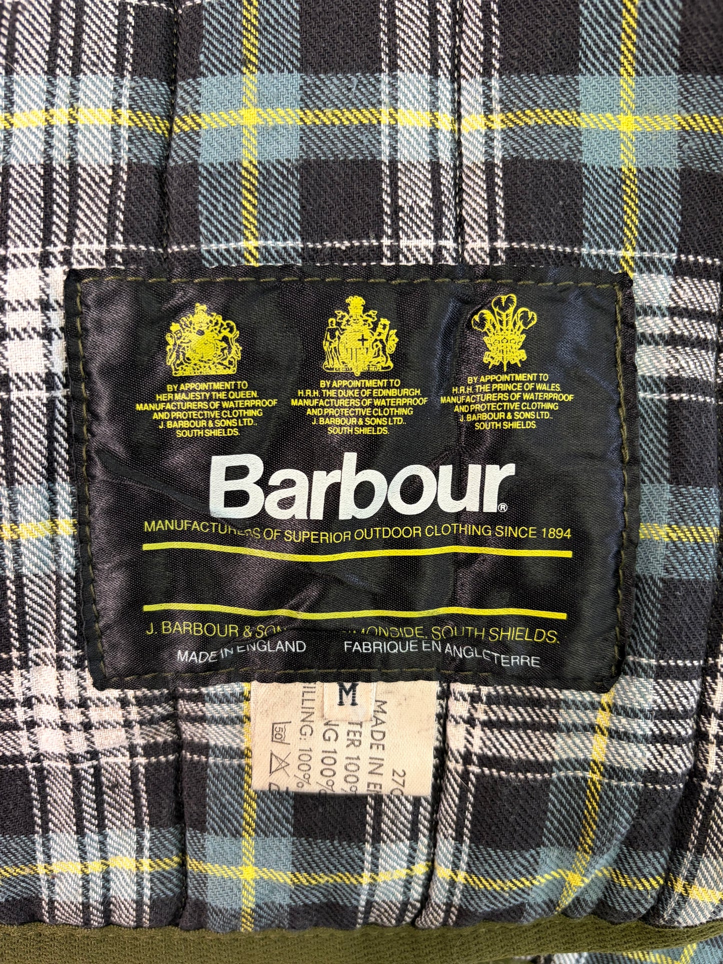 Gilet Barbour Uomo Verde da caccia Medium Man Green Pennine Shooting Waistcoat size M