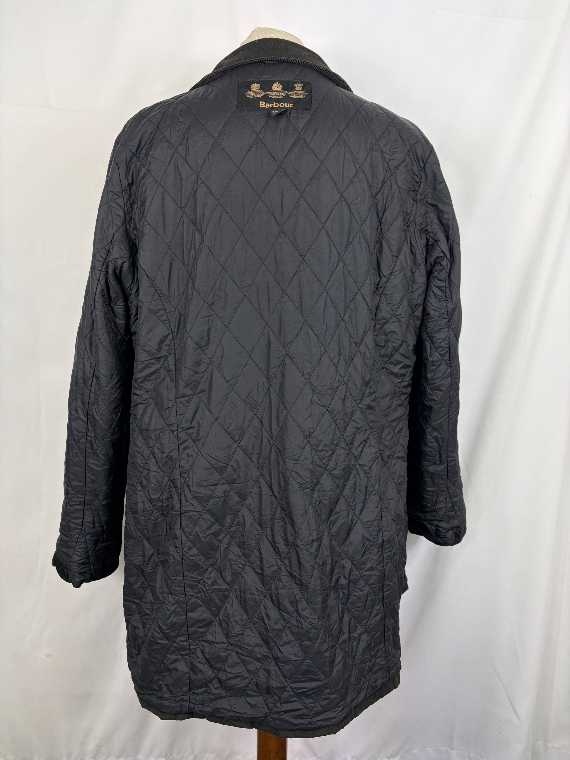 Giacca Barbour Donna nera Cameron uk16 tg.44/46 - Black wax Cameron jacket size uk16 - Shop In London