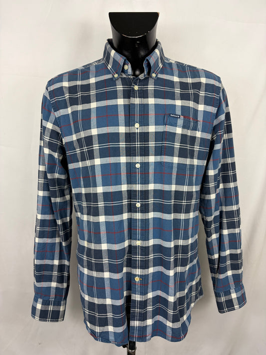 Camicia Barbour da uomo in cotone taglia Large - Shop In London