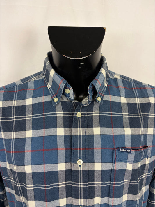 Camicia Barbour da uomo in cotone taglia Large - Shop In London