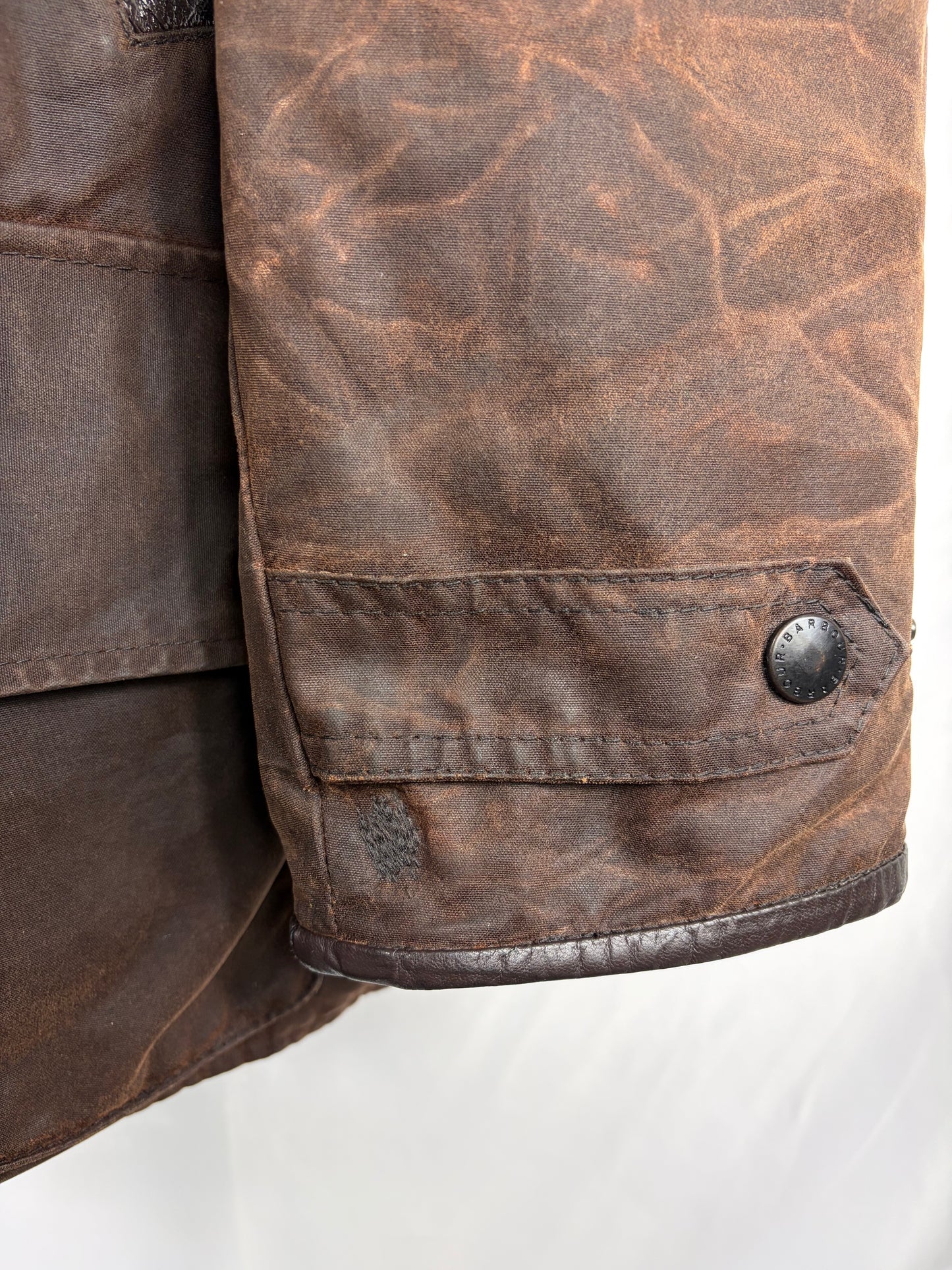 Barbour Giacca Uomo Bushman Marrone XLarge- Man Wax Brown Bushman Jacket Size XLarge