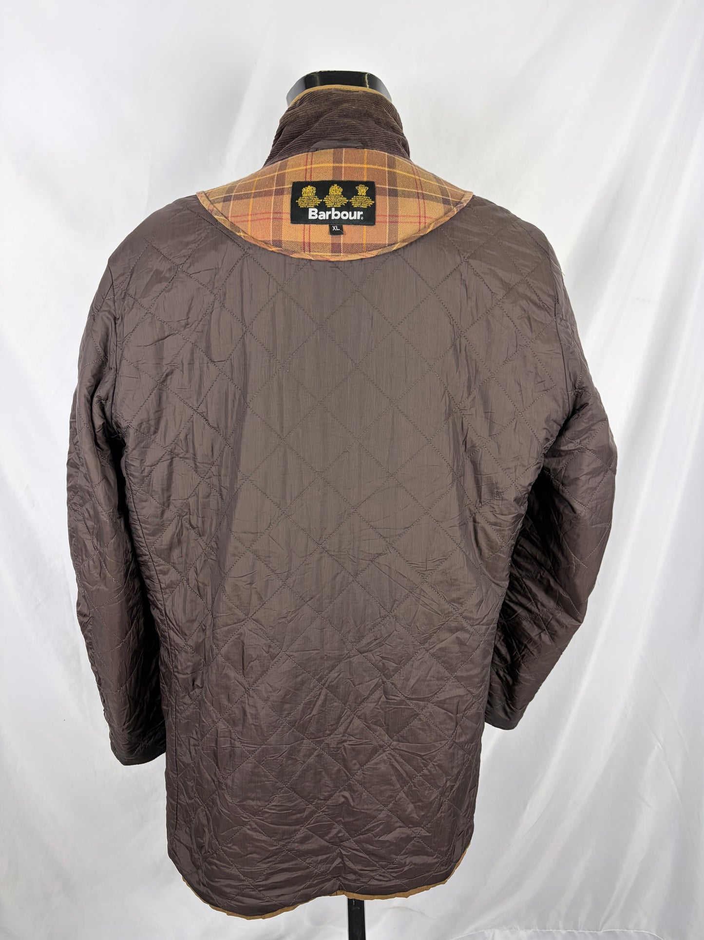 Giacca Barbour Uomo Lundy Uomo beige XL - Man Beige waxed Lundy Wax Jacket Size XL