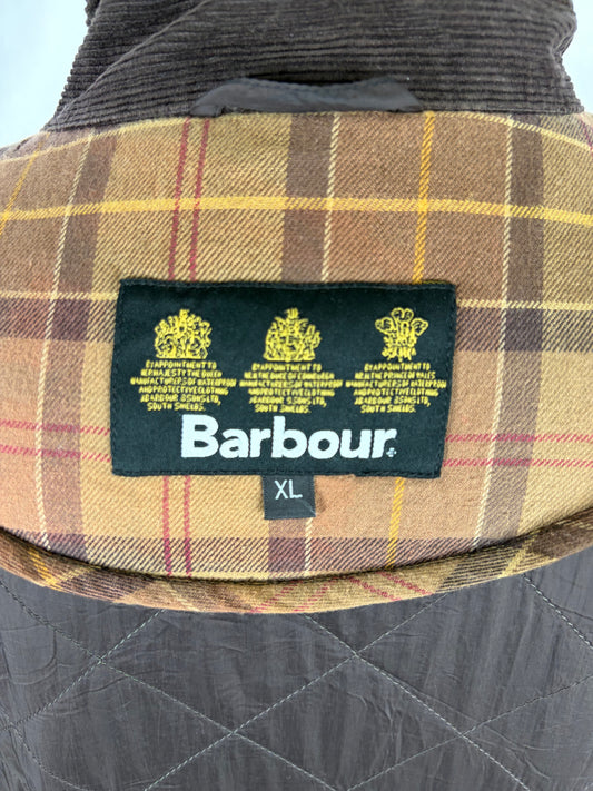 Giacca Barbour Uomo Lundy Uomo beige XL - Man Beige waxed Lundy Wax Jacket Size XL
