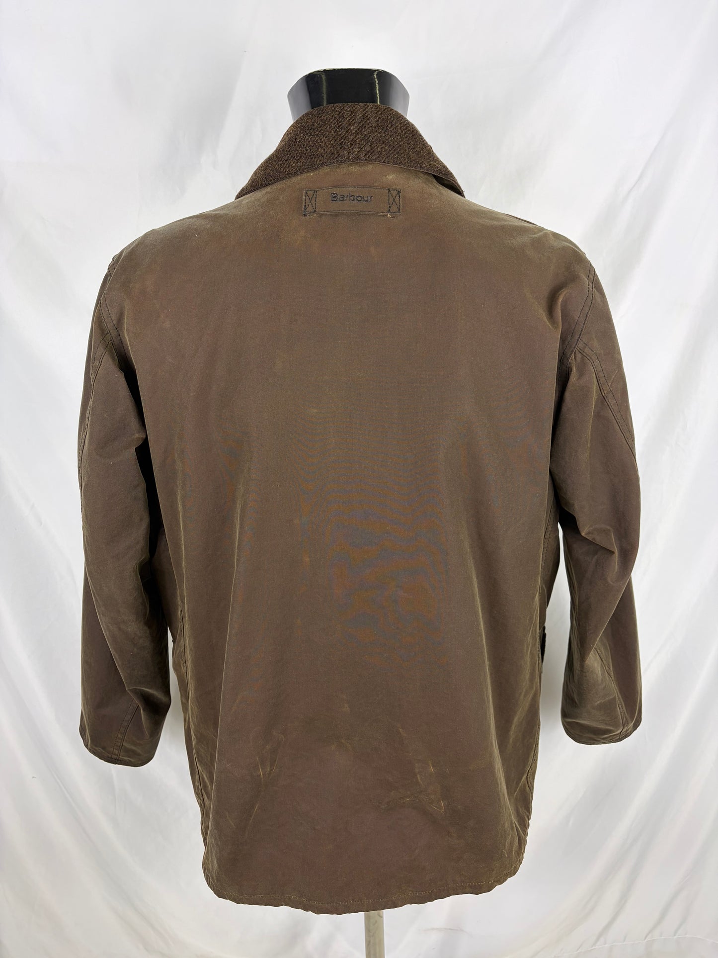 Giacca Barbour Leedale Marrone Uomo cerata XLarge Man Brown Waxed jacket size XL