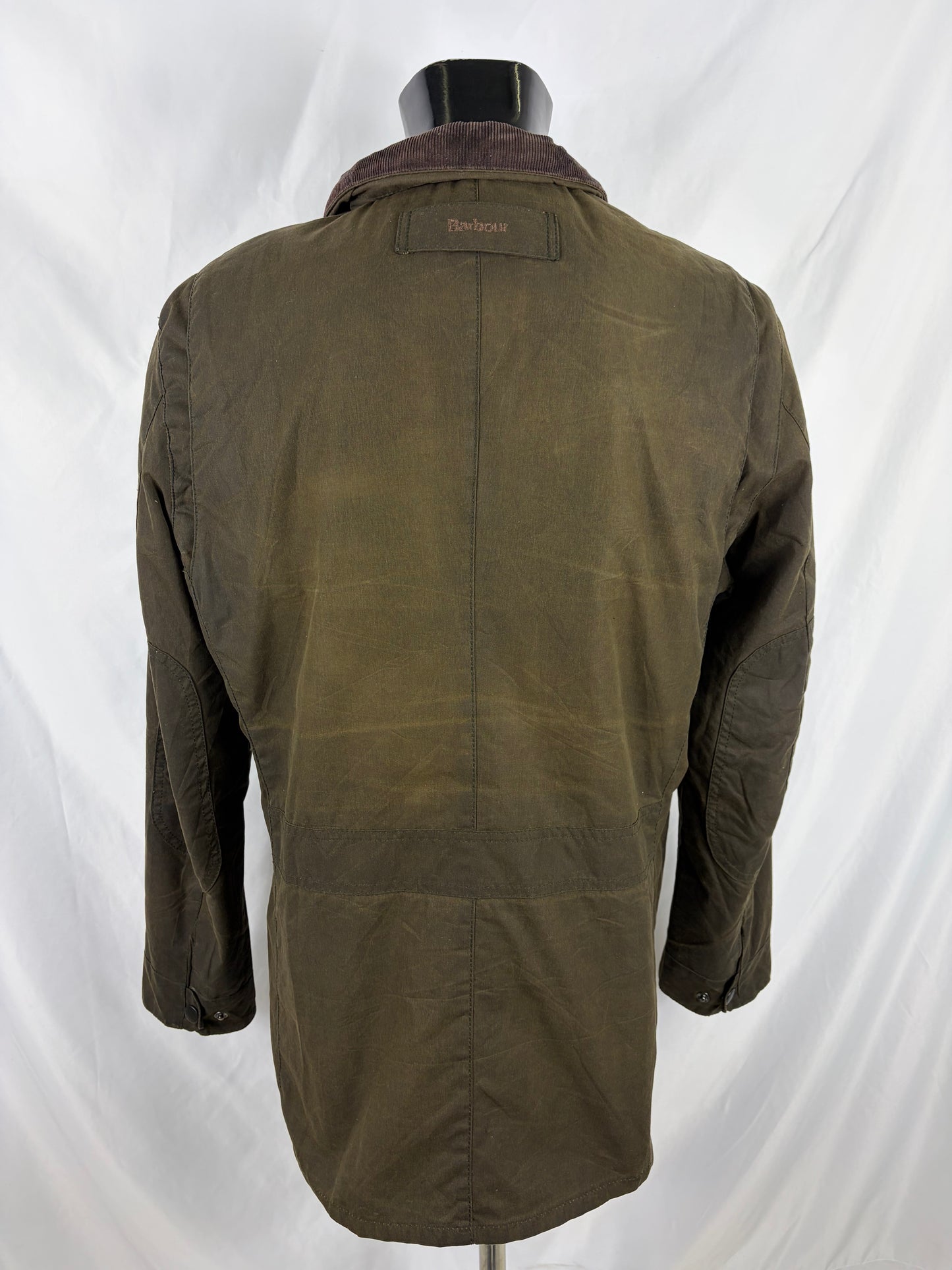 Barbour Giacca Uomo Corbridge Verde XLarge Man Olive Waxed Corbridge Jacket Size XLarge