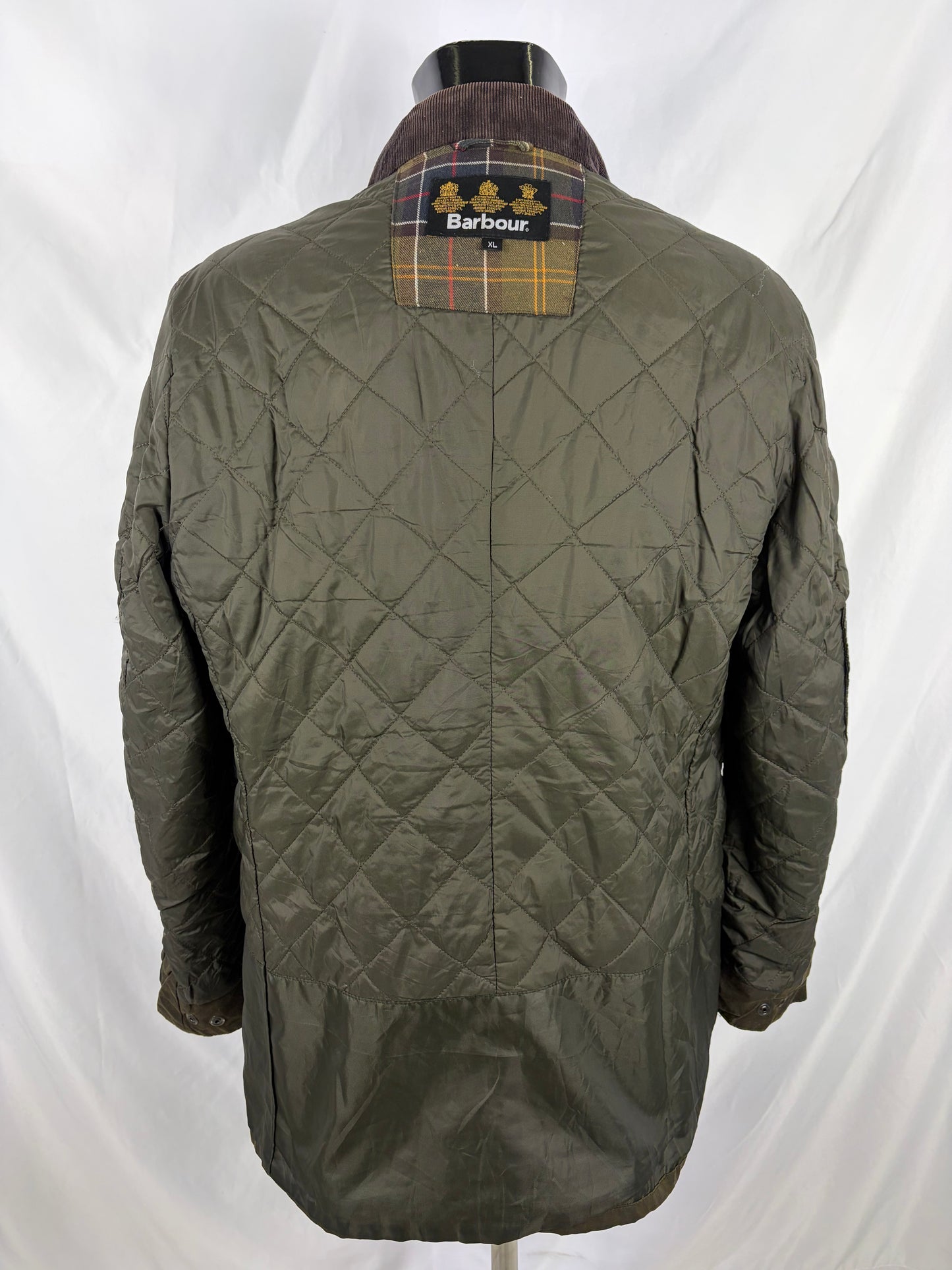 Barbour Giacca Uomo Corbridge Verde XLarge Man Olive Waxed Corbridge Jacket Size XLarge