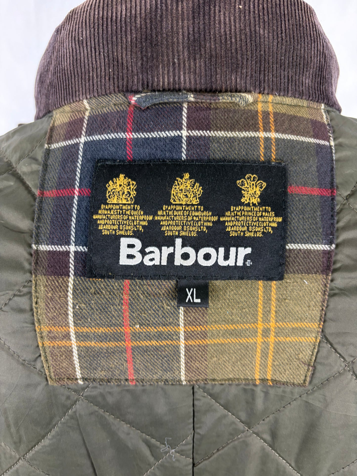 Barbour Giacca Uomo Corbridge Verde XLarge Man Olive Waxed Corbridge Jacket Size XLarge