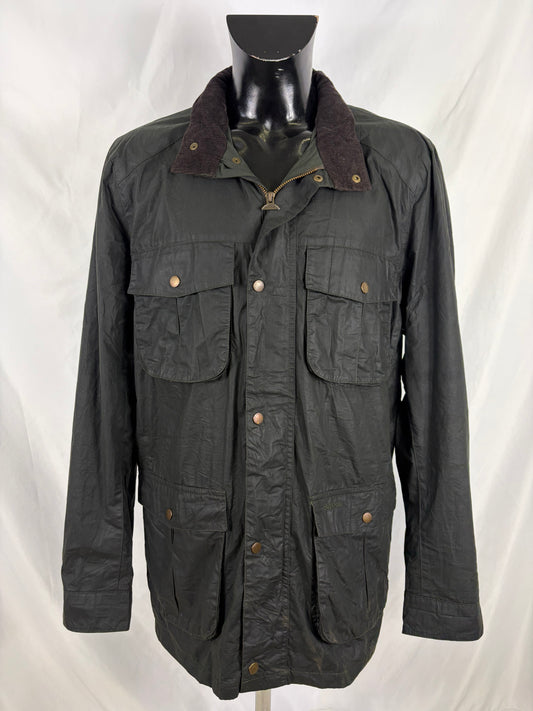 Barbour Giacca Uomo Corbridge Lightweight Verde Xlarge Man Olive Waxed Corbridge Jacket Size Xlarge