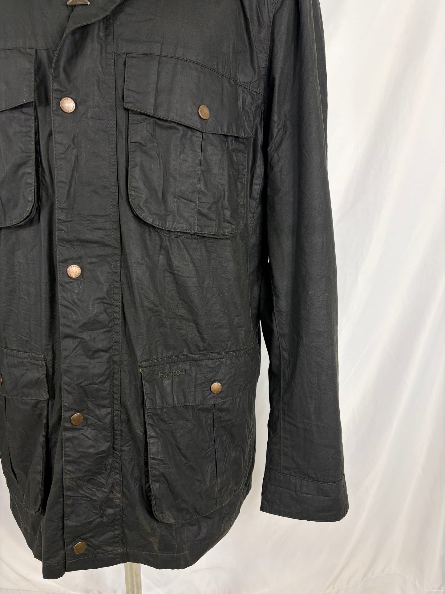 Barbour Giacca Uomo Corbridge Lightweight Verde Xlarge Man Olive Waxed Corbridge Jacket Size Xlarge