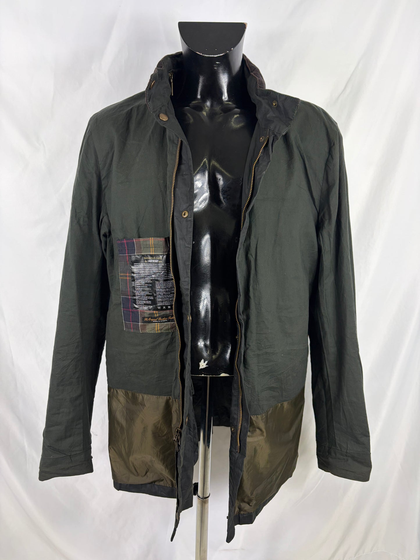 Barbour Giacca Uomo Corbridge Lightweight Verde Xlarge Man Olive Waxed Corbridge Jacket Size Xlarge