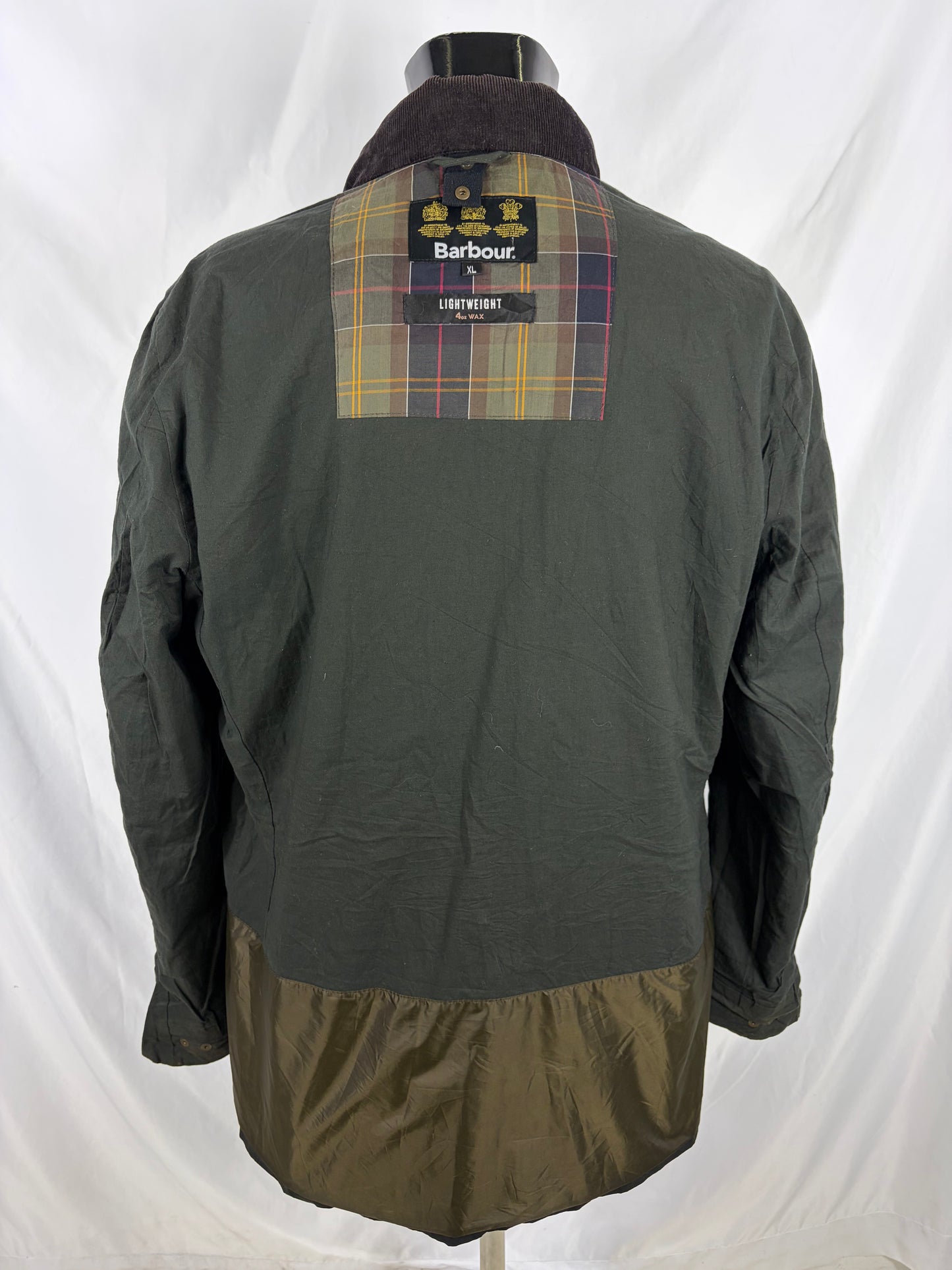 Barbour Giacca Uomo Corbridge Lightweight Verde Xlarge Man Olive Waxed Corbridge Jacket Size Xlarge