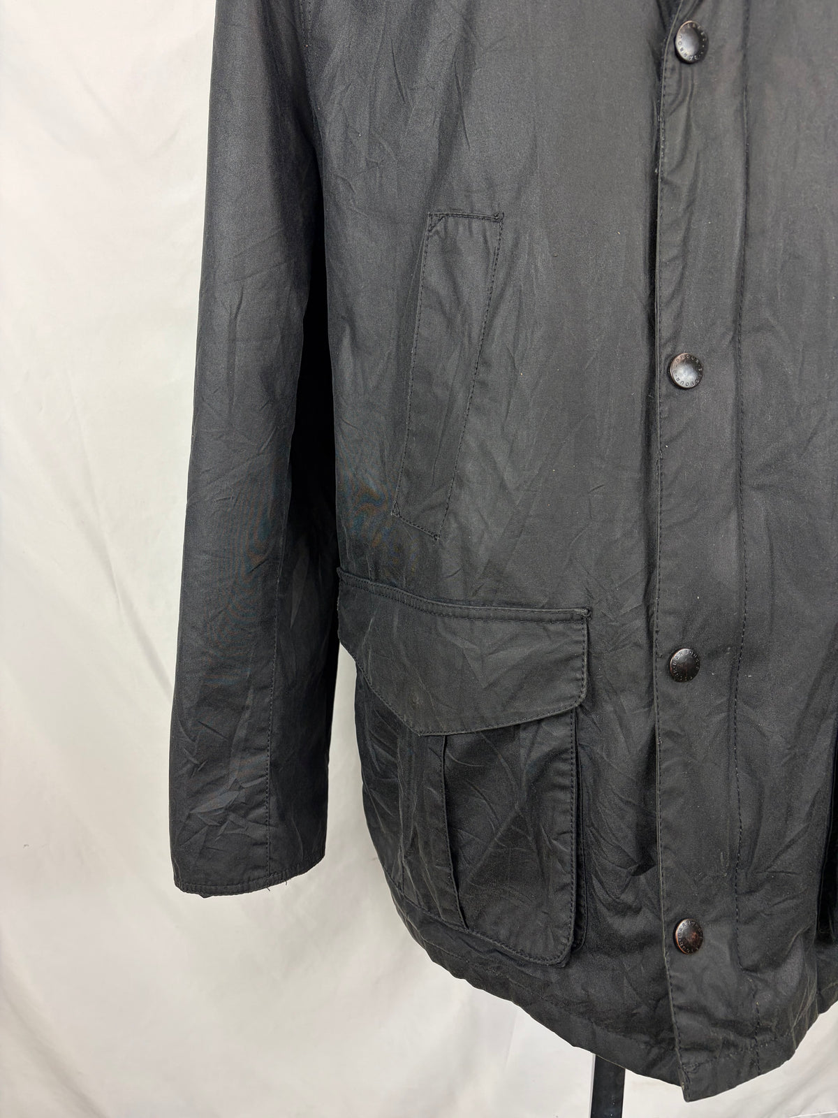 Barbour Giacca uomo blu Hereford cerato XXL - Man wax Hereford Navy Jacket size XXL - Shop In London