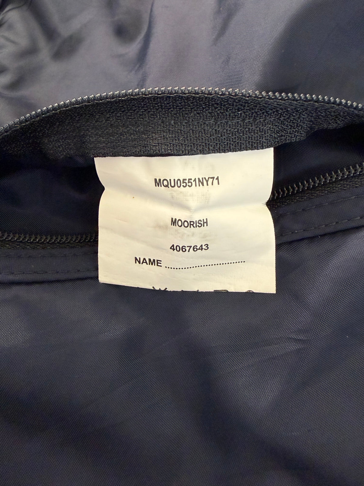 Gilet Barbour Uomo Blu Moorish Polo Club Medium Man Navy Quilted Polo Club Vest Size M