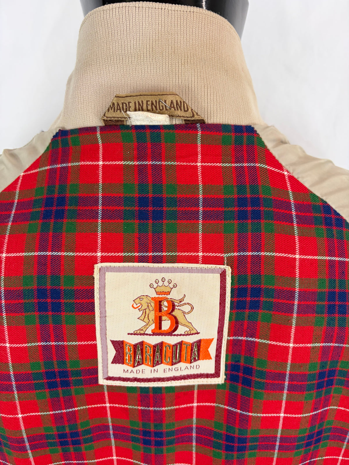 Giacca Baracuta vintage beige in cotone taglia  M- Man Baracuta Vintage Jacket - Shop In London