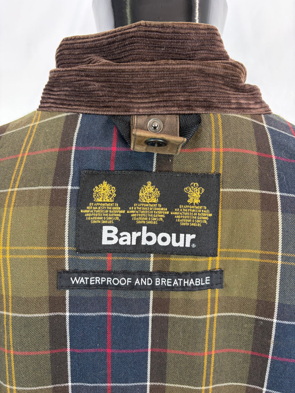 Giacca Barbour International oliva C44 XL- Man Barbour International Duracotton Olive size c44