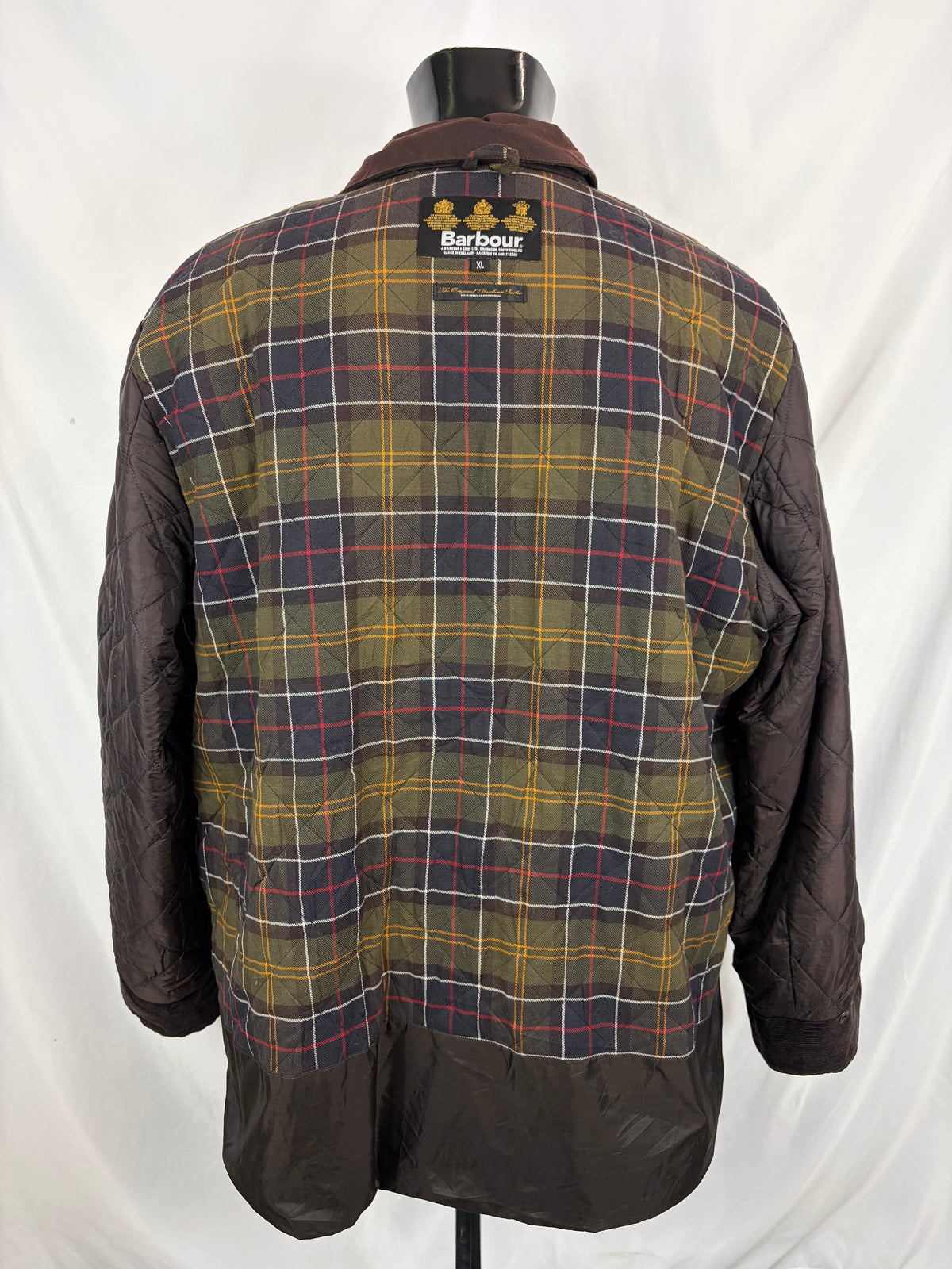 Giacca Barbour marrone da Uomo Trooper cerata XLarge Man Brown Waxed jacket size XL