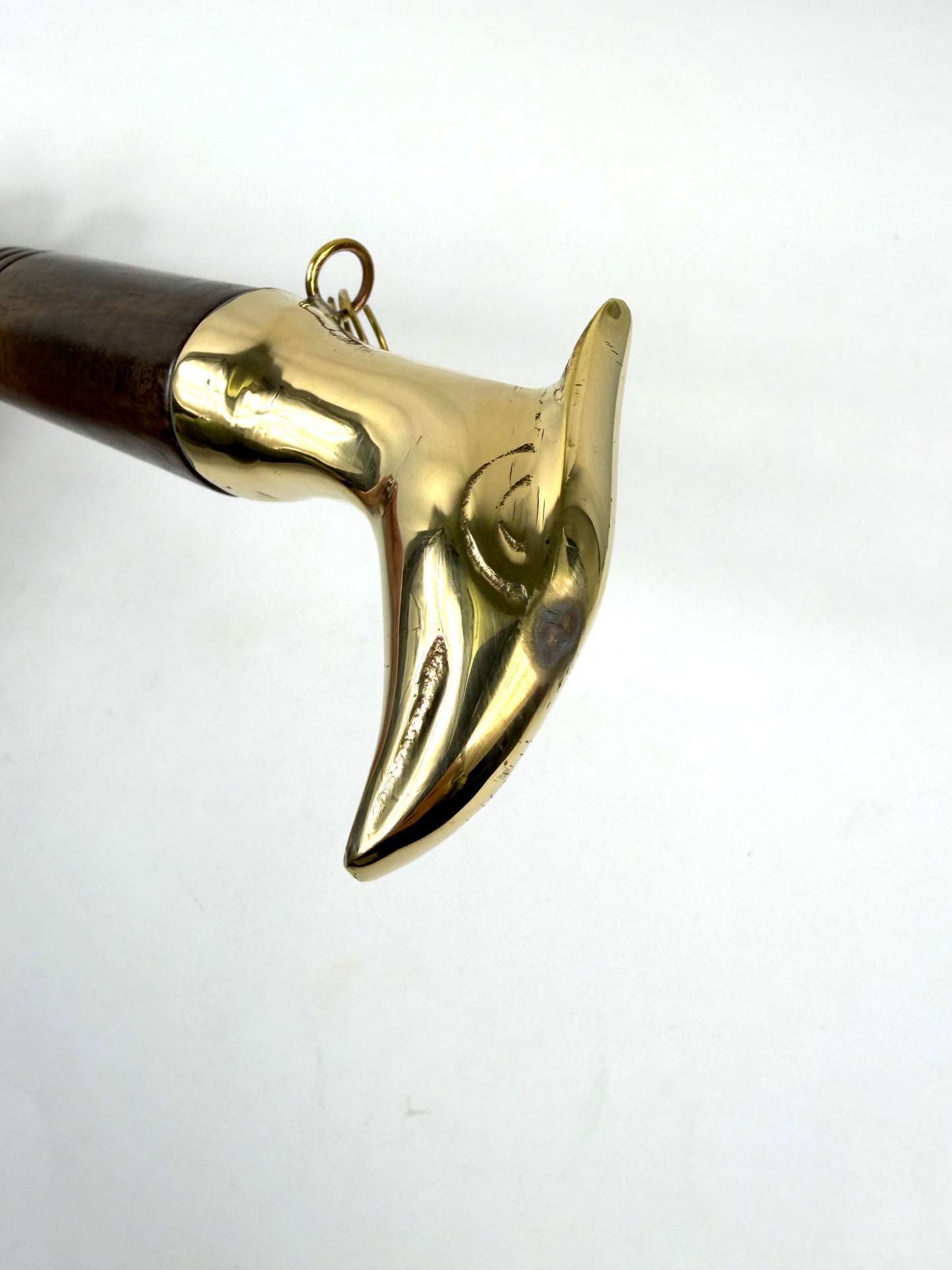 Calzascarpe in legno impugnatura con profilo di aquila - Shop In London