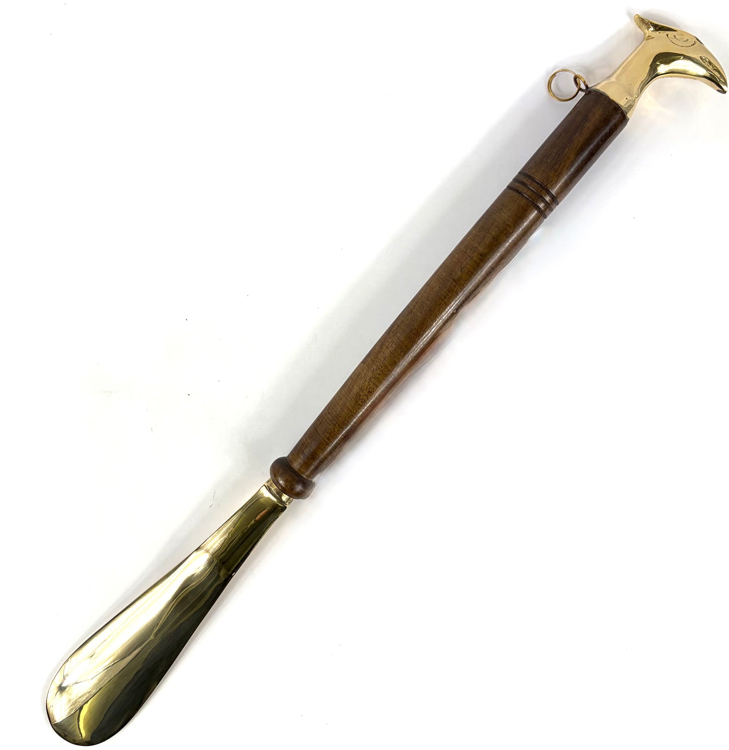 Calzascarpe in legno impugnatura con profilo di aquila - Shop In London