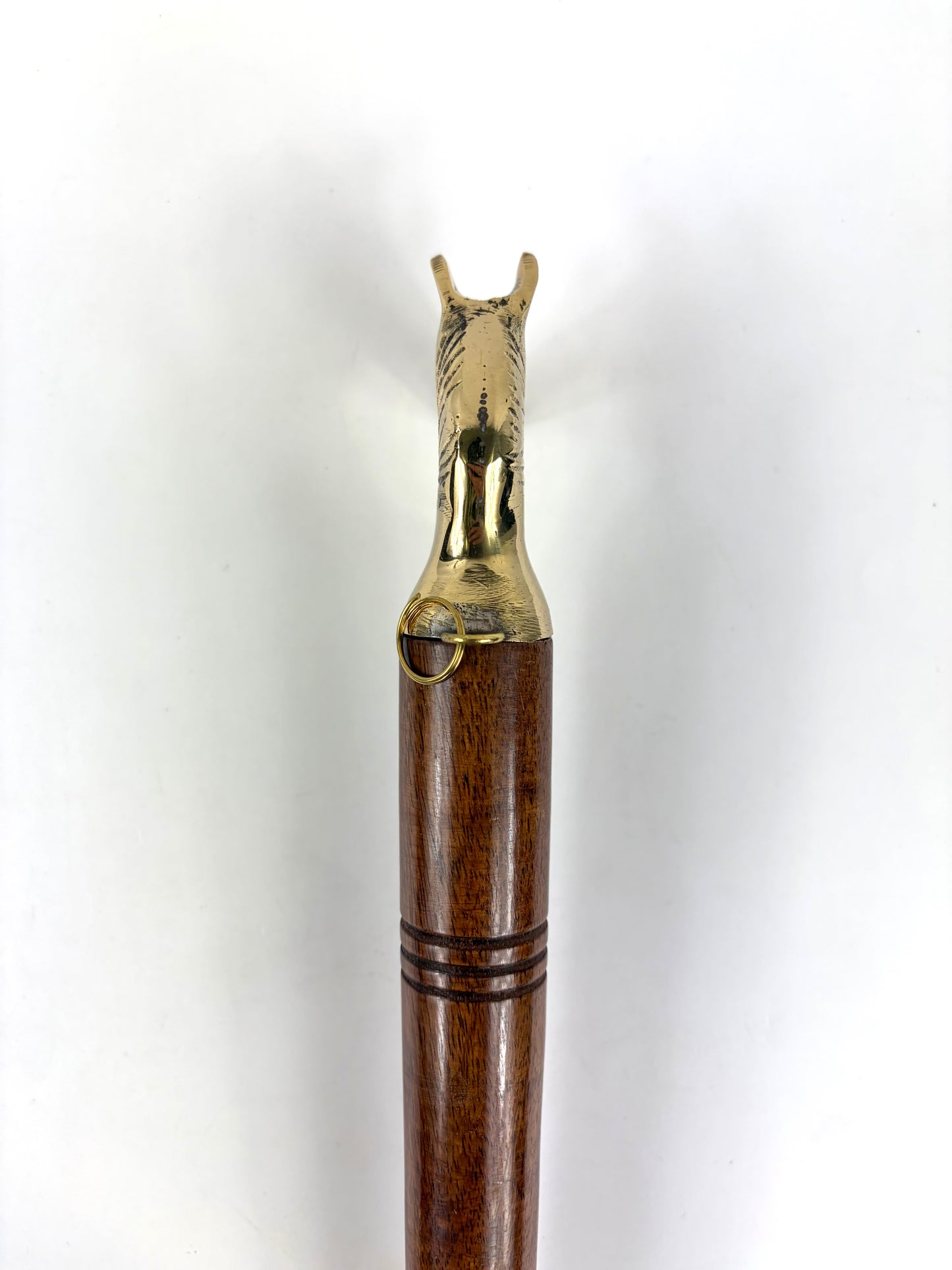 Calzascarpe in legno impugnatura con profilo di cavallo - Shop In London