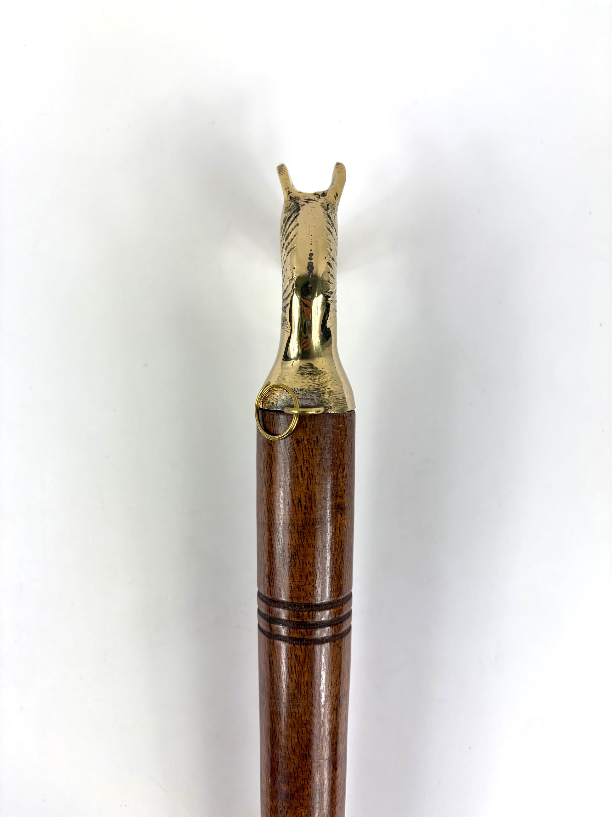 Calzascarpe in legno impugnatura con profilo di cavallo - Shop In London