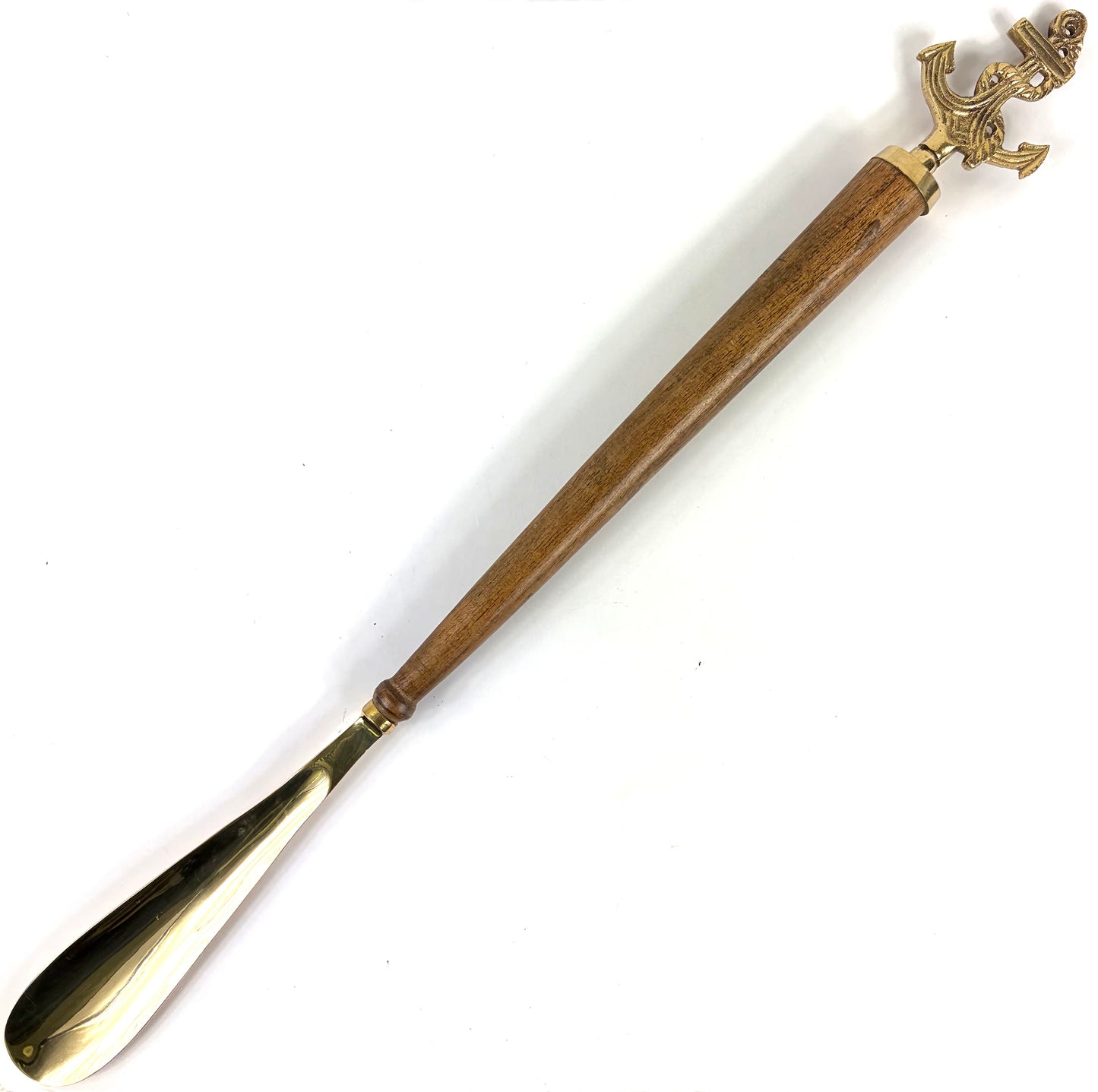 Calzascarpe in legno impugnatura con ancora - Shop In London