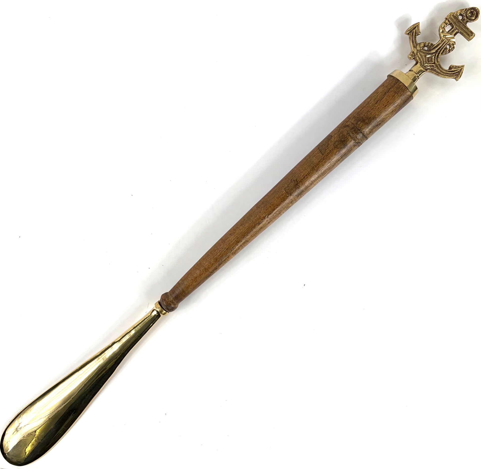 Calzascarpe in legno impugnatura con ancora - Shop In London