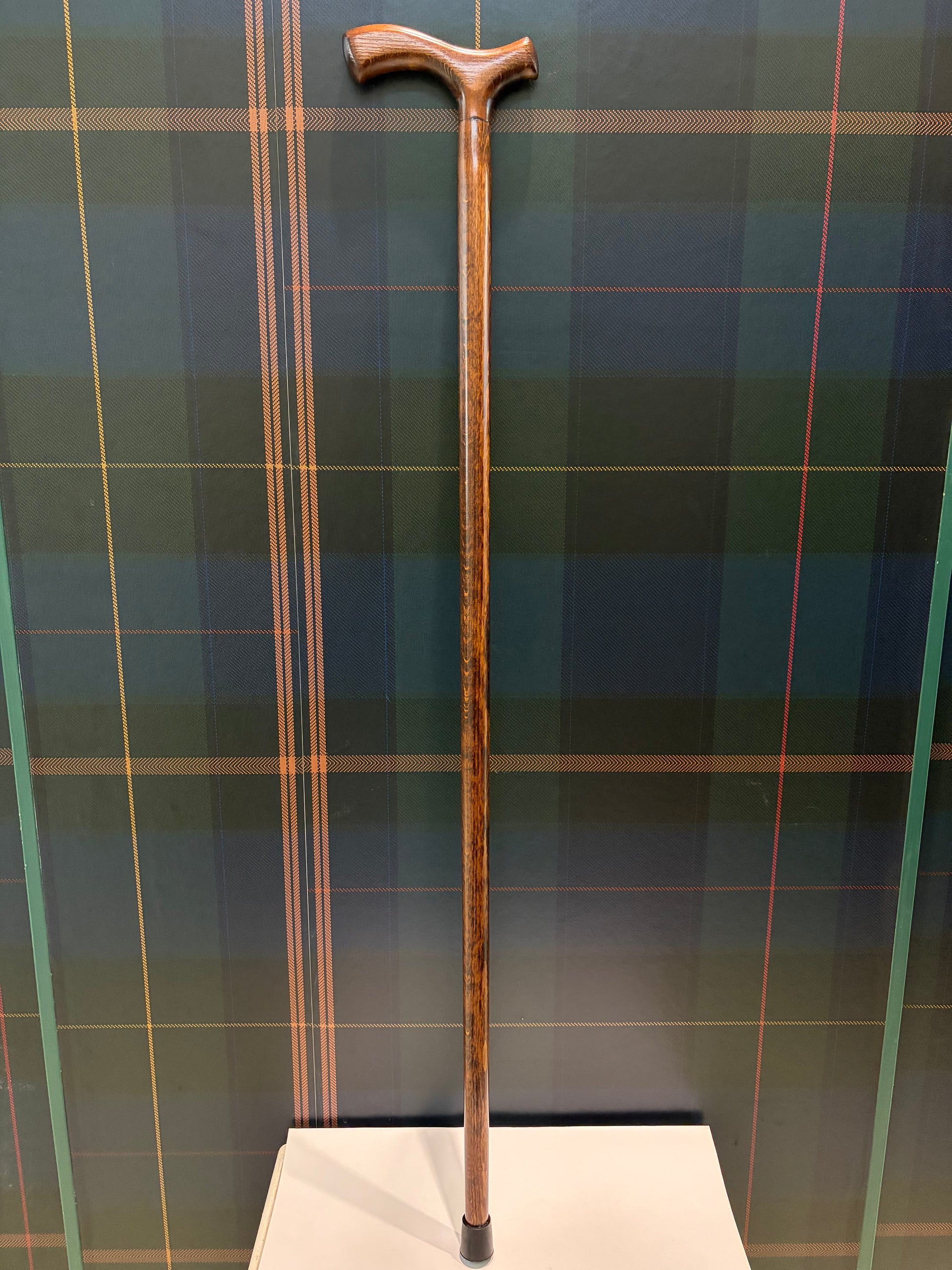 Bastone da passeggio inglese in legno marrone scuro - Shop In London