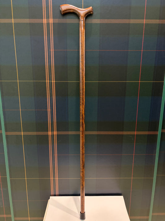 Bastone da passeggio inglese in legno marrone scuro - Shop In London