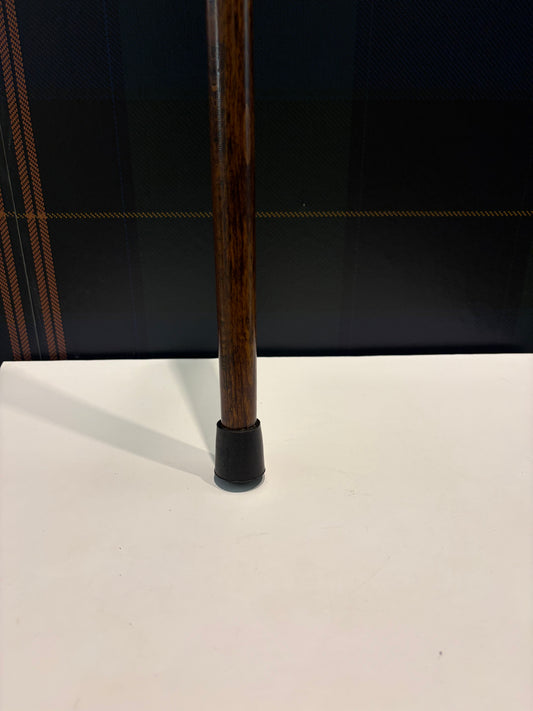 Bastone da passeggio inglese in legno marrone scuro - Shop In London