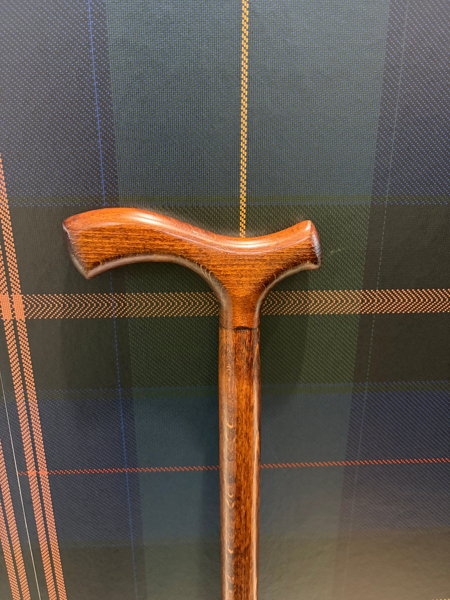 Bastone da passeggio inglese in legno marrone scuro - Shop In London