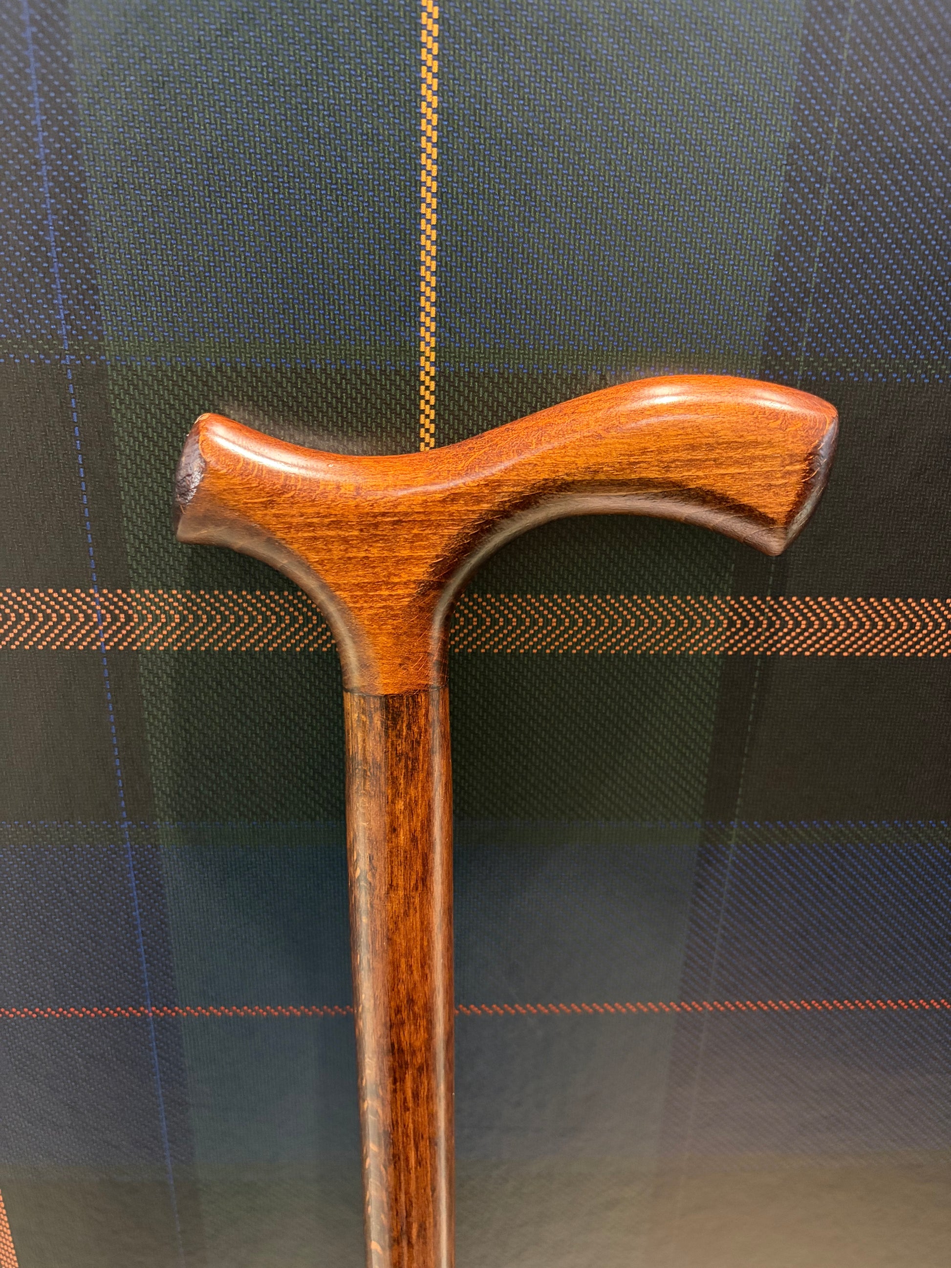 Bastone da passeggio inglese in legno marrone scuro - Shop In London