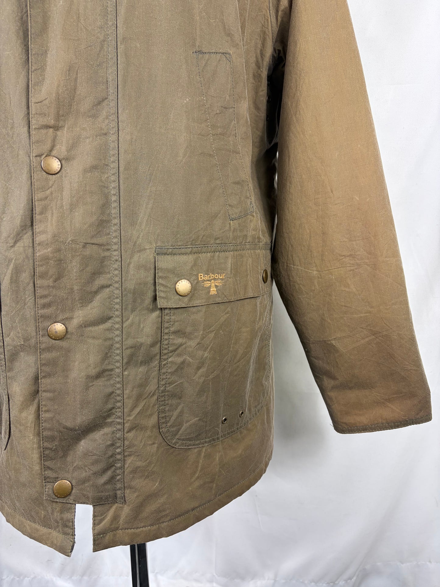 Giacca Barbour Verde Beacon Lingmell Uomo XXLarge- Man Olive Lingmell Wax Jacket Size XXLarge