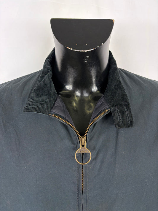 Giacca uomo Barbour corta cerata blu M- Man Barbour Short jacket size Medium - Shop In London