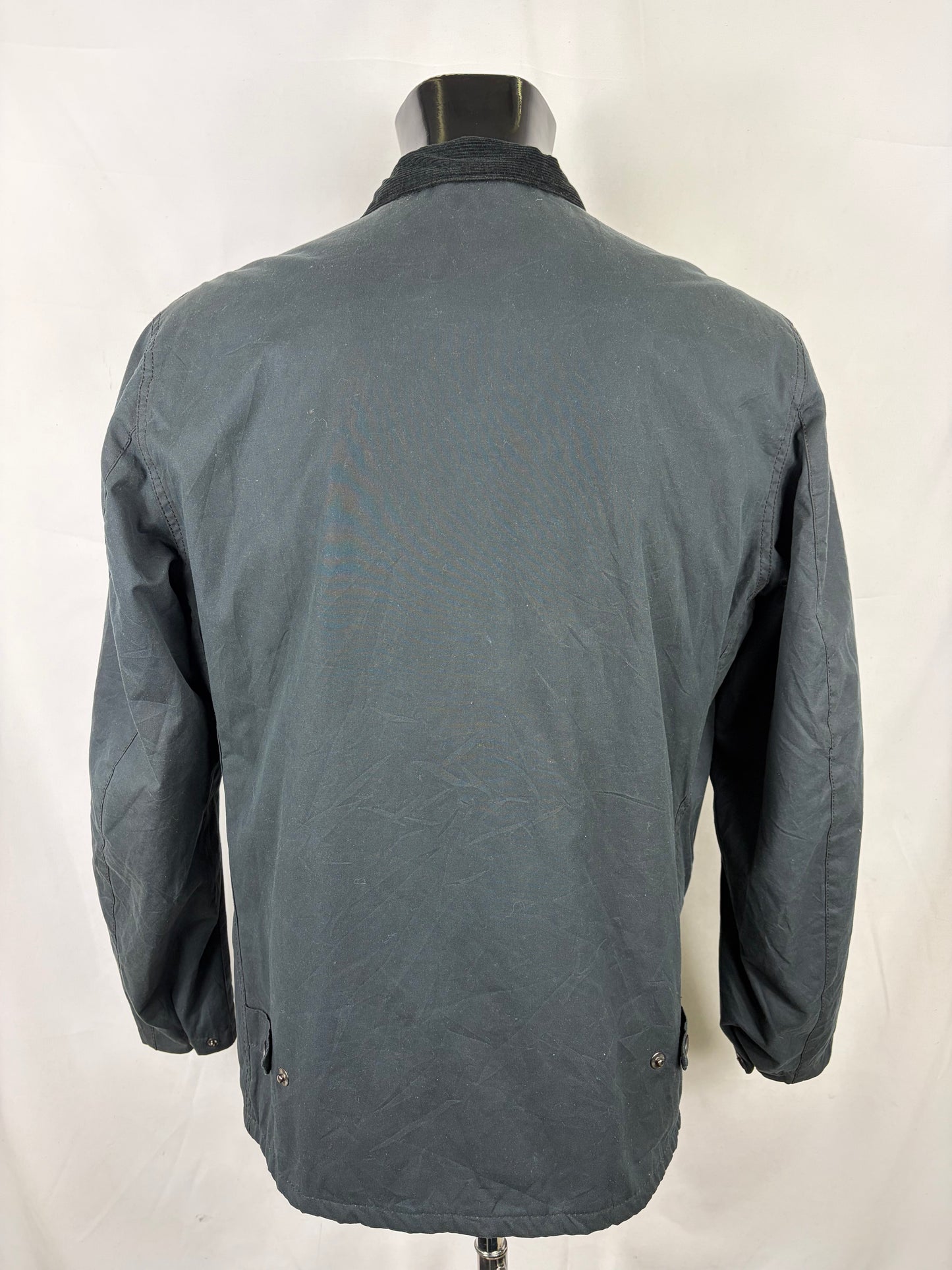 Giacca uomo Barbour corta cerata blu M- Man Barbour Short jacket size Medium - Shop In London