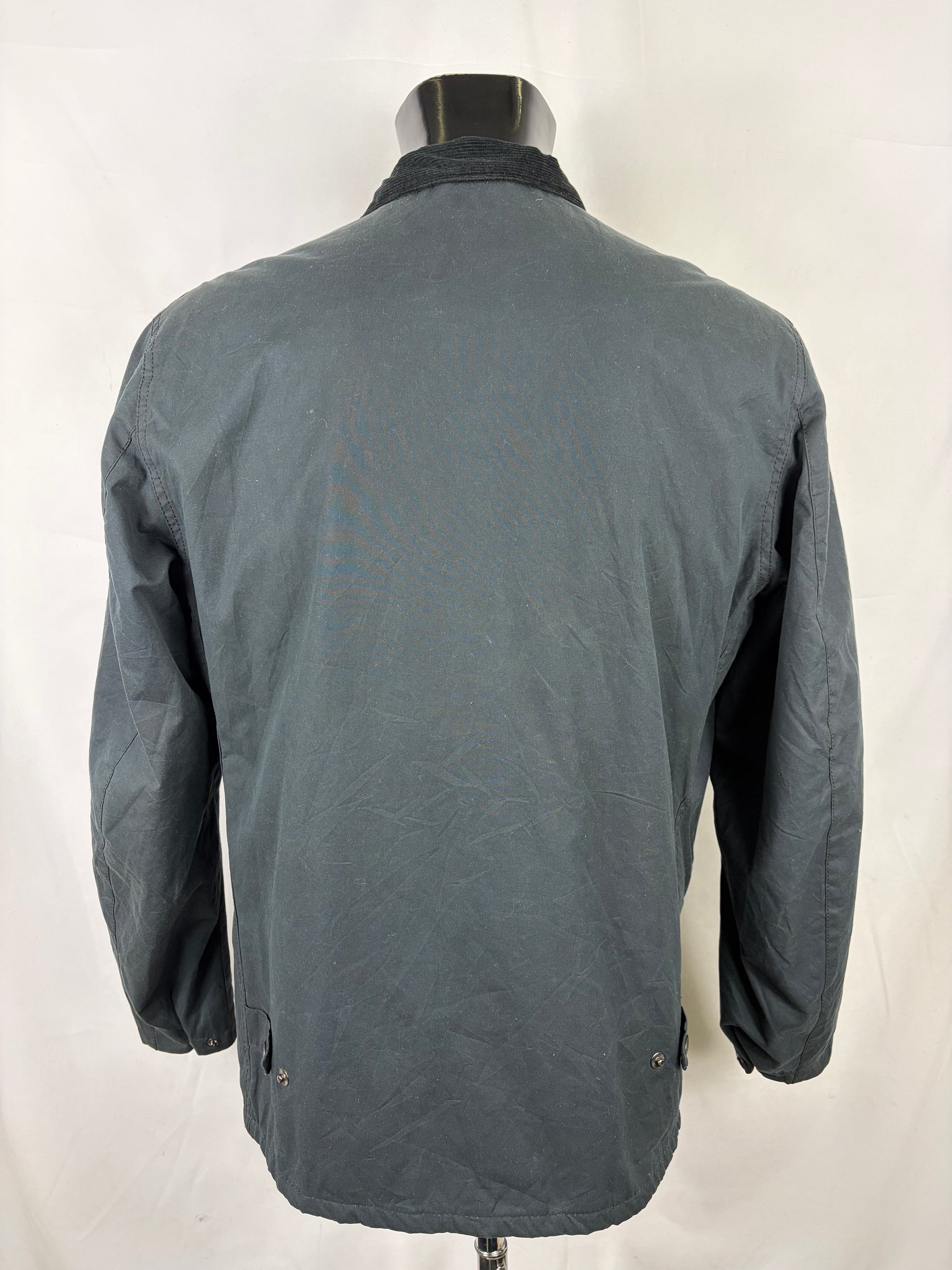 Giacca uomo Barbour corta cerata blu M- Man Barbour Short jacket size Medium - Shop In London