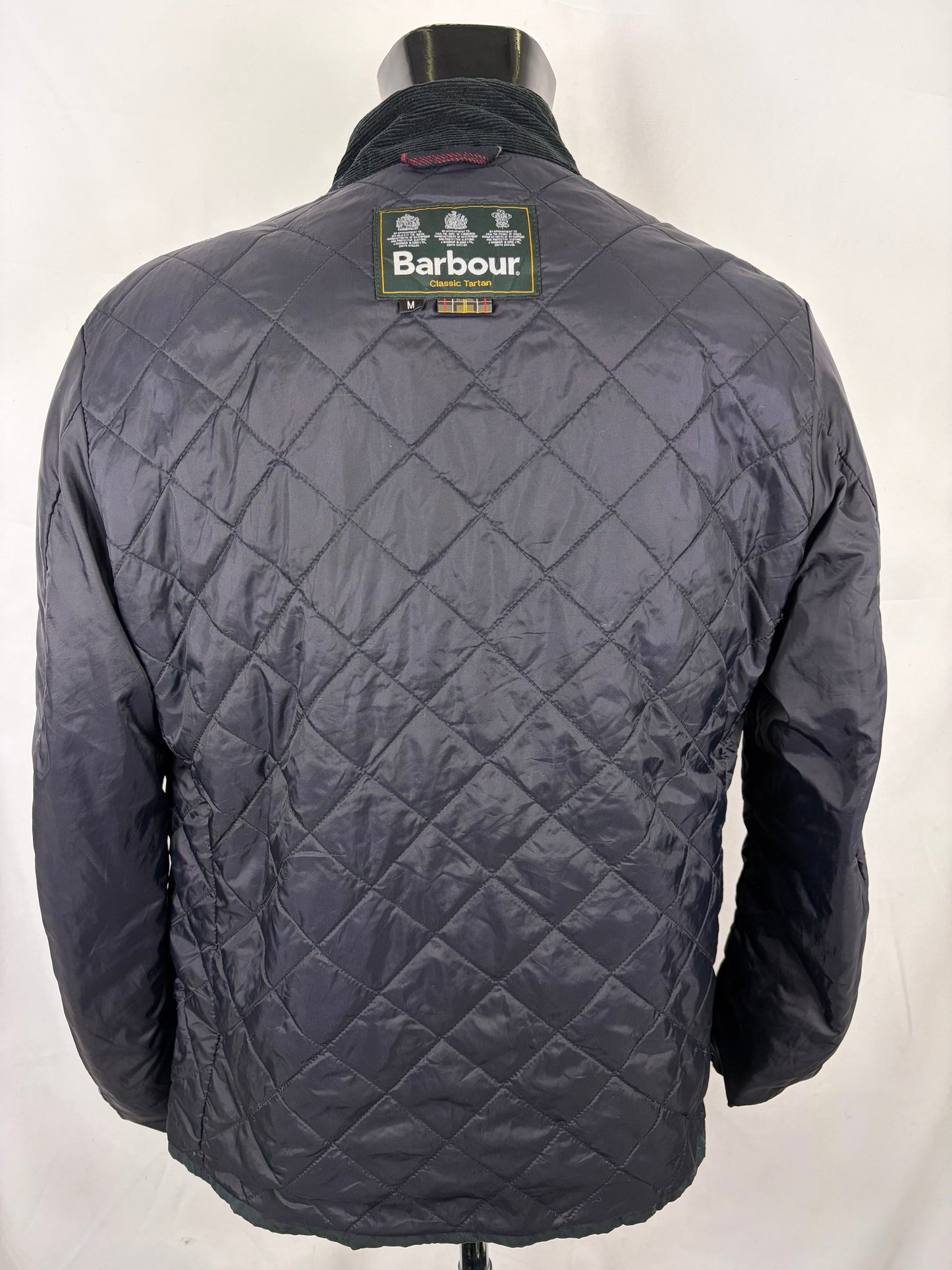 Giacca uomo Barbour corta cerata blu M- Man Barbour Short jacket size Medium - Shop In London