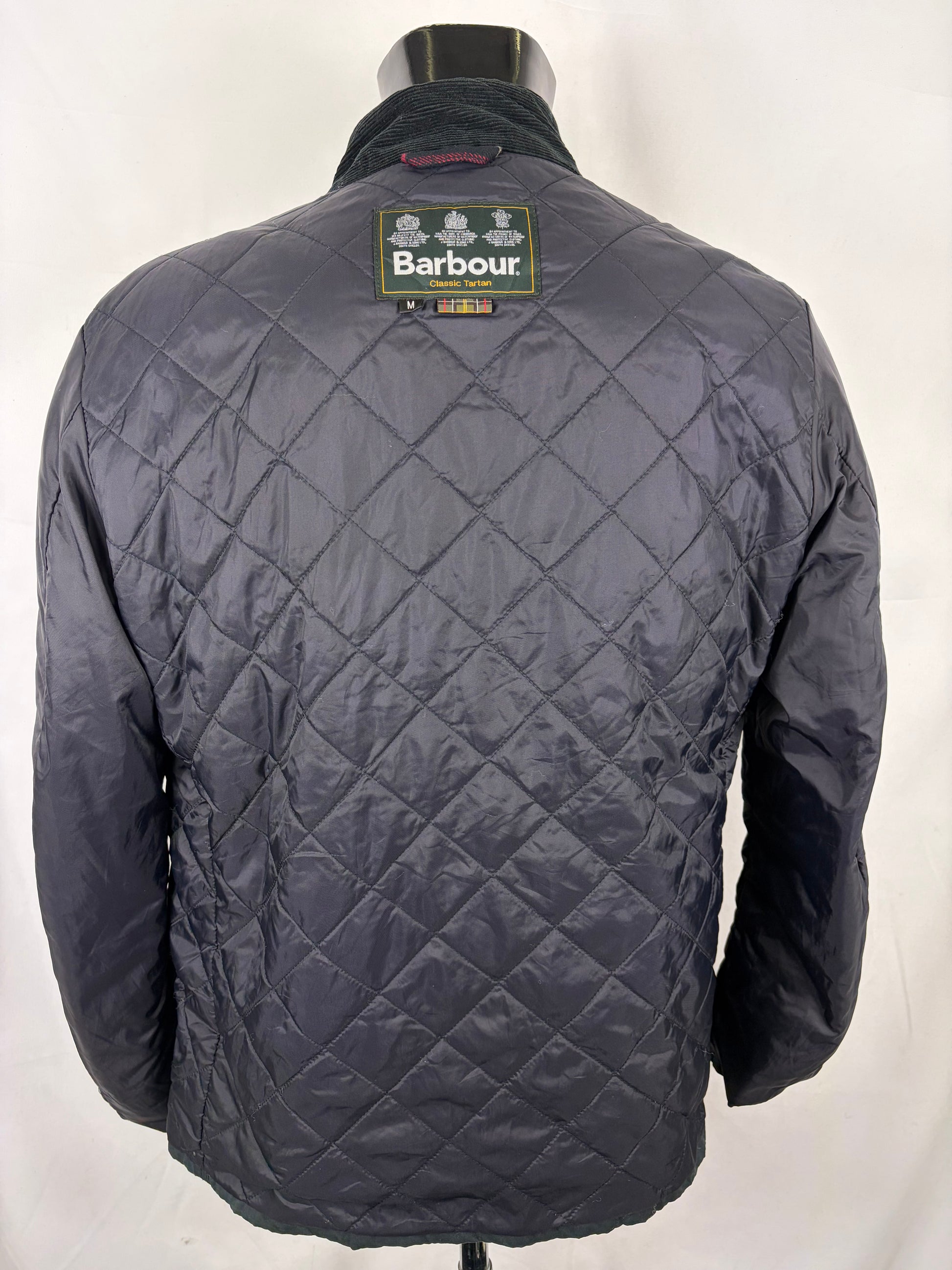 Giacca uomo Barbour corta cerata blu M- Man Barbour Short jacket size Medium - Shop In London