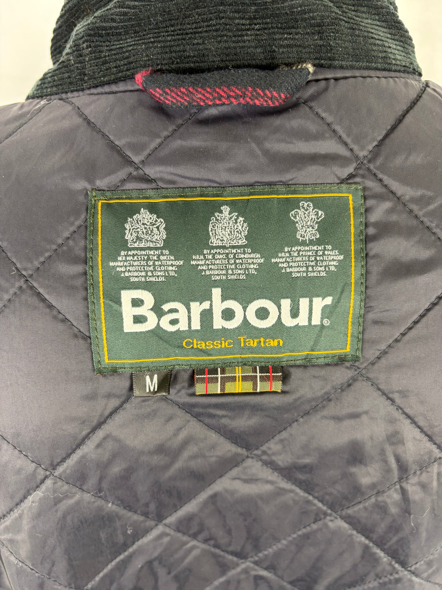 Giacca uomo Barbour corta cerata blu M- Man Barbour Short jacket size Medium - Shop In London