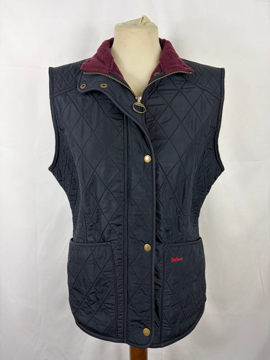 Gilet Barbour blu da donna UK14 Medium- Barbour Winter Liddesdale for Lady uk14 - Shop In London