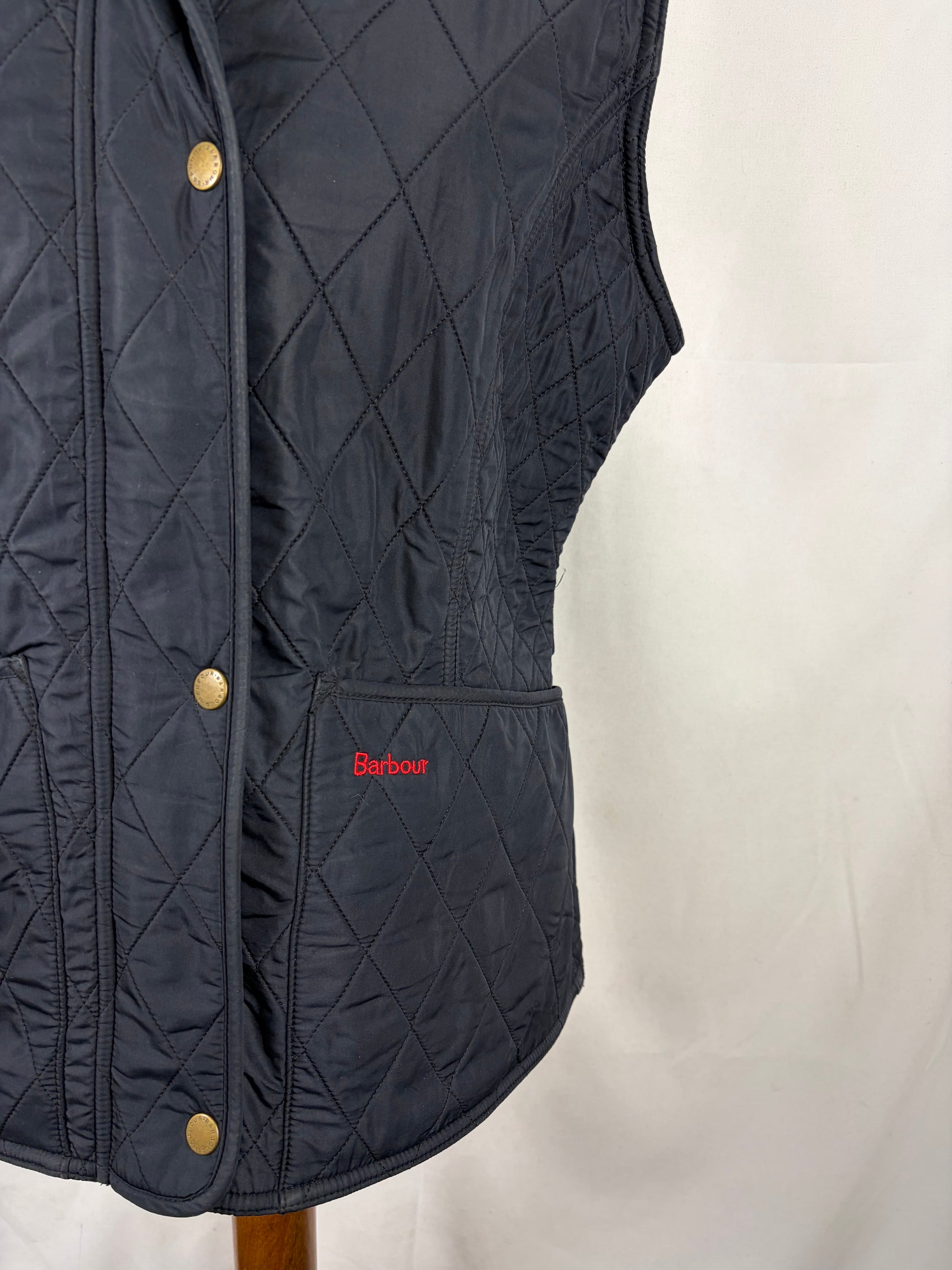 Gilet Barbour blu da donna UK14 Medium- Barbour Winter Liddesdale for Lady uk14 - Shop In London