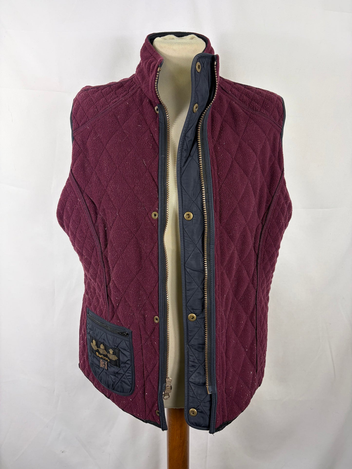 Gilet Barbour blu da donna UK14 Medium- Barbour Winter Liddesdale for Lady uk14 - Shop In London