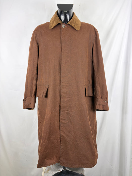 RARO Barbour Vintage Original Coat Marrone Large - Man Wax Brown Vintage Original Coat size L - Shop In London