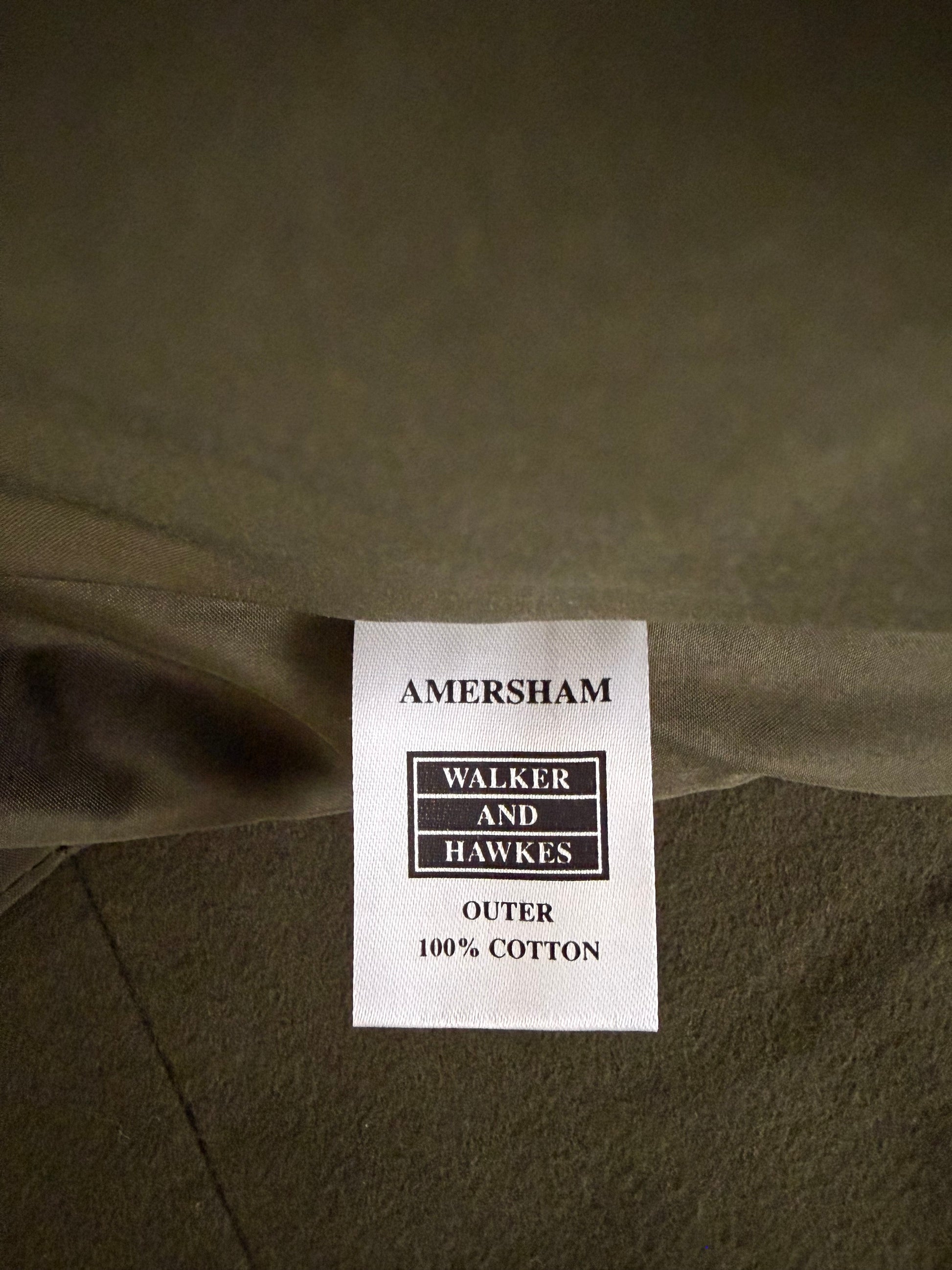 Gilet nuovo da uomo in fustagno verde scuro con bottoni - Man's Moleskin Waistcoat Dark Sage - Shop In London