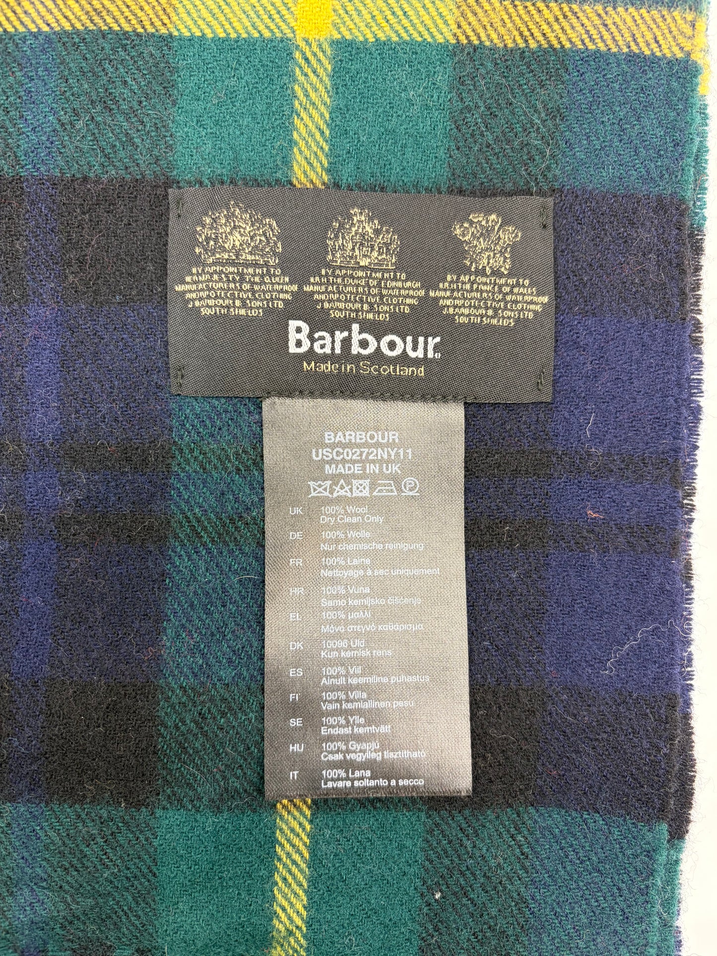 Sciarpa Barbour in lana - Shop In London