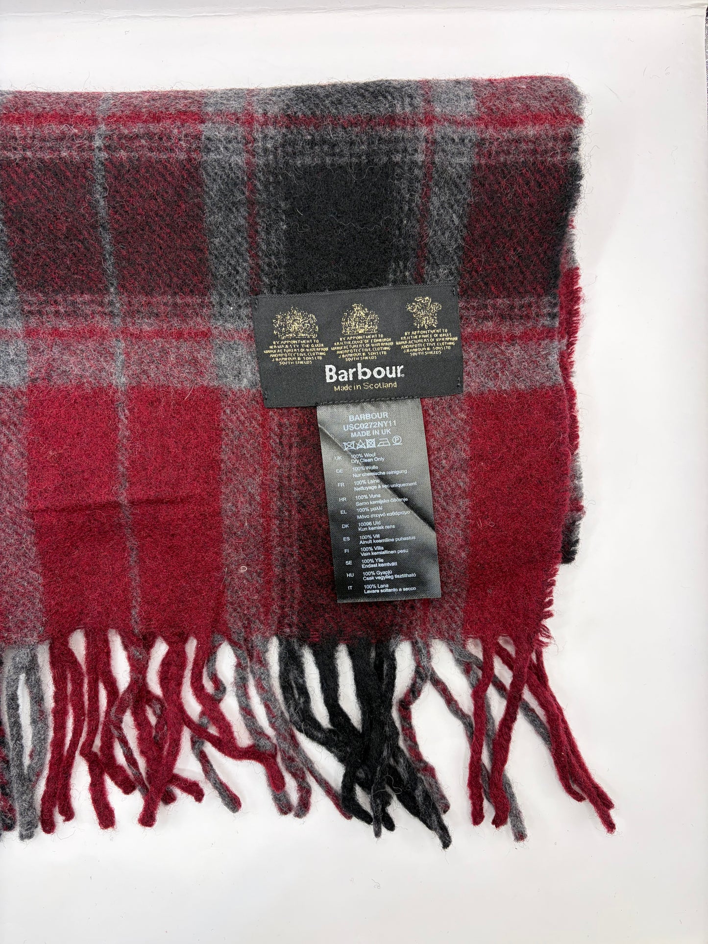 Sciarpa Barbour in lana - Shop In London
