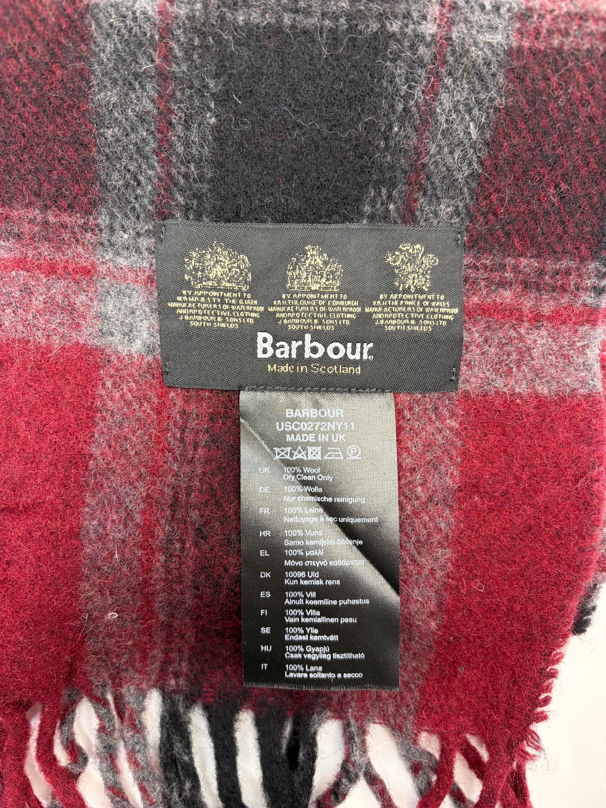 Sciarpa Barbour in lana - Shop In London