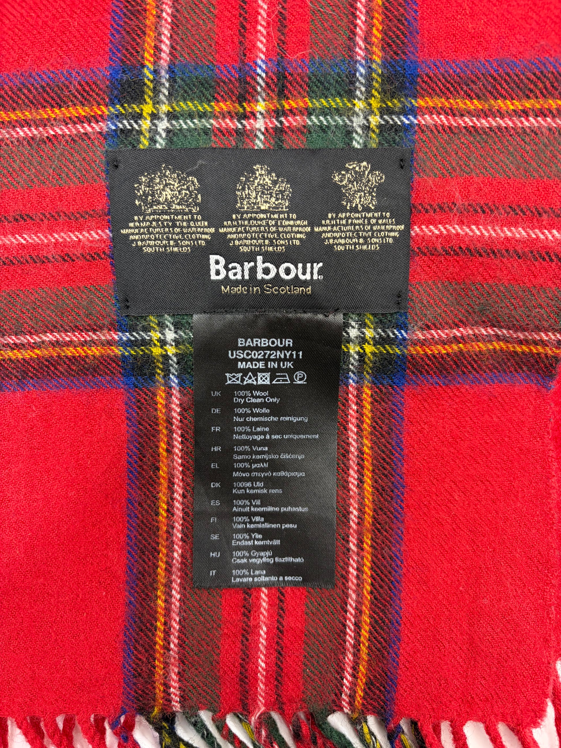 Sciarpa Barbour in lana - Shop In London