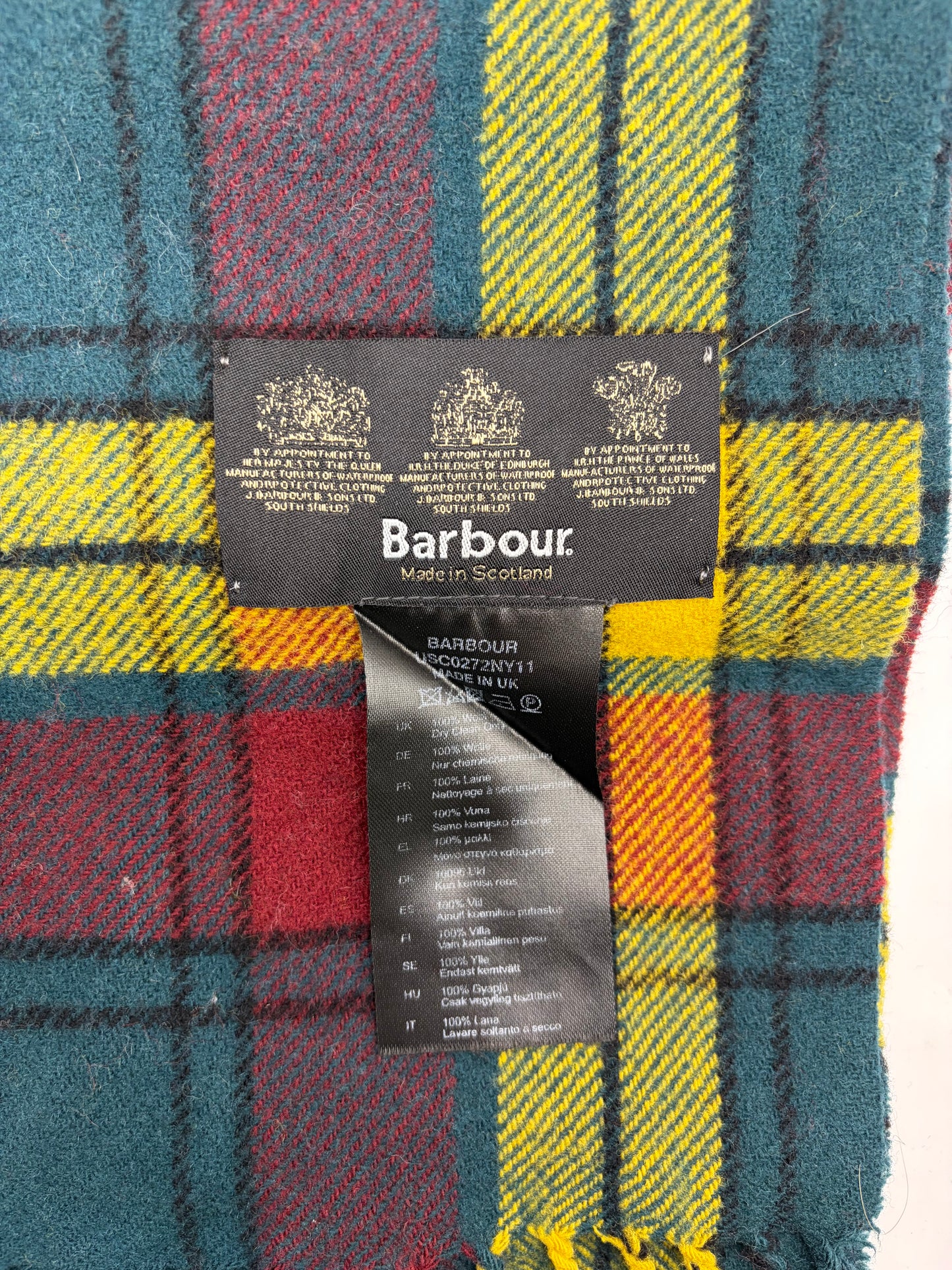 Sciarpa Barbour in lana - Shop In London