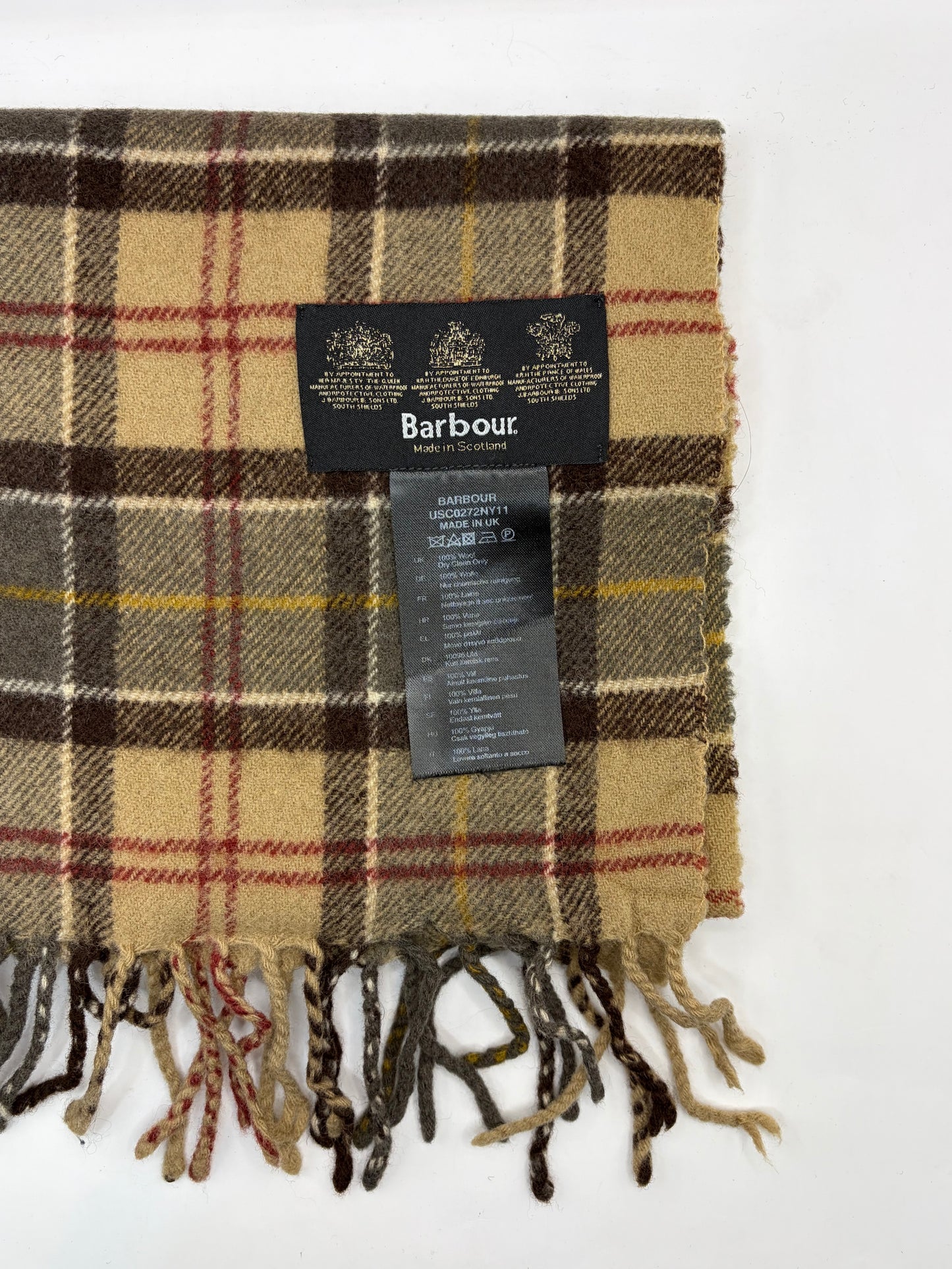 Sciarpa Barbour in lana - Shop In London